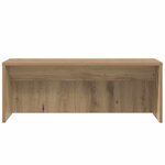 vidaXL Bureau mural Chêne artisanal 80 x 45 x 30 cm Bois d'ingénierie