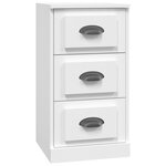 vidaXL Buffet blanc 36x35 5x67 5 cm bois d'ingénierie