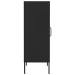 vidaXL Armoire de rangement Noir 42 5x35x101 5 cm Acier