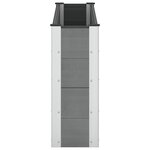 vidaXL Jardinière surélevée Gris 150 x 30 x 72 cm