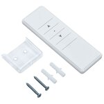 vidaXL Auvent rétractable automatique bleu et blanc 4x3 m