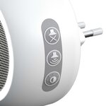 Byron ensemble de sonnette enfichable sans fil blanc