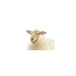 Hansa Peluche Geante Mouton Ecru 90 cm H 100 cm L