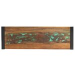 vidaXL Table console 110x35x76 cm Bois de récupération massif