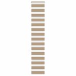 vidaXL Store zèbre marron sable largeur du tissu 35 9 cm polyester