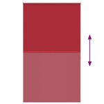 Store enrouleur occultant 120 x 175 cm rouge