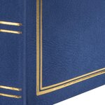 Album photo grand format 'londres'  30x30 cm  80 pages blanches  bleu hama