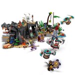 Lego 71747 ninjago le village des gardiens jeu de construction avec les minifigurines ninja cole  jay et kai  enfant de 8 ans et +