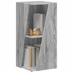 vidaXL Étagère latérale Gris Sonoma 33 x 32 x 70 5 cm