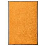 vidaXL Paillasson lavable Orange 60x90 cm