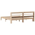 vidaXL Cadre de lit avec tête de lit sans matelas 200x200 cm