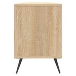 vidaXL Meuble TV chêne sonoma 150x30x44 5 cm bois d'ingénierie