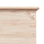 vidaXL Coffre de rangement à roulettes ALTA 73x39 5x43 cm bois de pin
