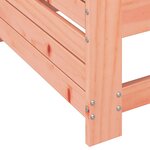 vidaXL Canapé de jardin accoudoir avec coussin bois massif douglas