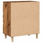 vidaXL Buffet vieux bois 60x35x70 cm bois d'ingénierie
