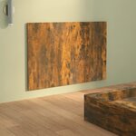 vidaXL Tête de lit Chêne fumé 120x1 5x80 cm Bois d'ingénierie