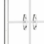 vidaXL Porte de douche ESG transparent 71x190 cm