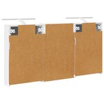 vidaXL Ensemble de Meubles de Salle de Bain 3 Pièces 120 x 10 5 x 60 5 cm