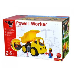 BIG 800054836 - Power-Worker benne et figurine