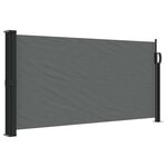 vidaXL Store latéral rétractable Anthracite 100 x 500 cm