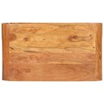 vidaXL Table basse 90x50x30 cm Bois d'acacia massif