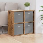 vidaXL Buffet Bois ancien 59 5 x 27 x 57 cm