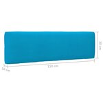 Vidaxl canapé central palette de jardin marron miel bois pin imprégné