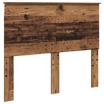vidaXL Tête de lit Bois Ancien 120 cm Bois d'ingénierie