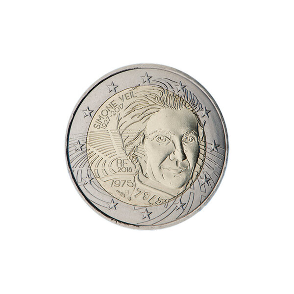 France 2018 - 2 euro commémorative simone veil