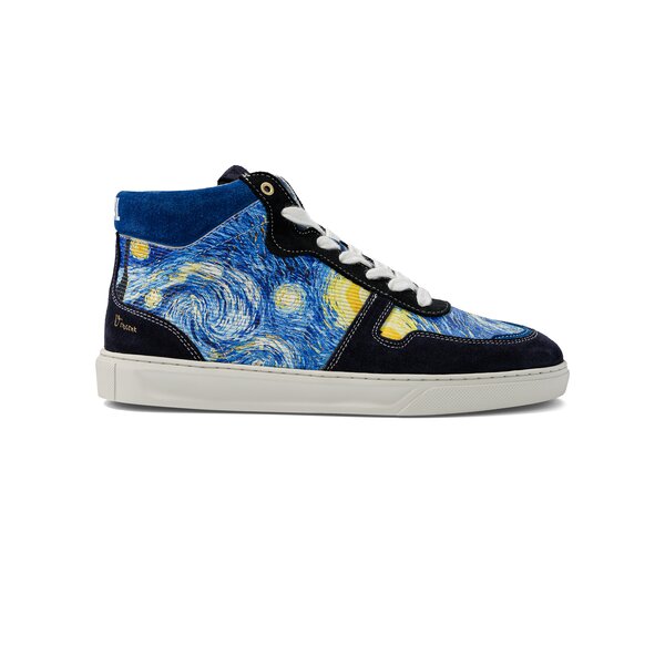 Baskets CAVAL x La Nuit étoilée - Mid