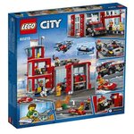 Lego city 60215 la caserne de pompiers