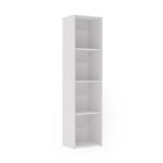Bibliothèque Loni 160 x 40 cm - blanc  étagère ouverte