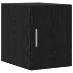 vidaXL Cabinet de rangement slim Chêne noir 30 x 42.5 x 225 cm
