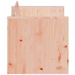 vidaXL Canapé de jardin 2 places 134x60x62 cm bois massif de douglas