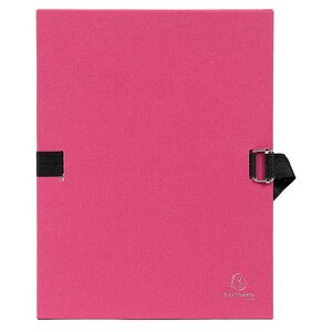 Chemise Dos Extensible Papier - 24x32cm - Bordeaux - X 10 - Exacompta