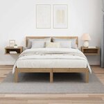 vidaXL Table de chevet 2 Pièces Chêne artisanal 40 x 31 x 15 cm