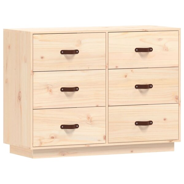 vidaXL Buffet 100x40x75 cm Bois massif de pin
