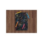 Etui de 10 crayons woody 3 en 1 extra large avec taille-crayon x 5 stabilo