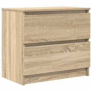 vidaXL Meuble TV chêne sonoma 60x35x54 cm bois d'ingénierie