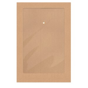 Lot de 10 enveloppes à rondelle et ficelle manille avec soufflet et fenetre panoramique 324x229