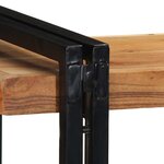 vidaXL Étagère murale 110x33x45 cm bois massif d'acacia