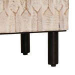 vidaXL Buffet Finition Lavage Blanc 60 x 33 x 75 cm