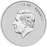 Monnaie HOUSE ATREIDES Dune 1/2 Oz Argent 50 Cents Tuvalu 2026