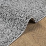 vidaXL Tapis shaggy PAMPLONA poils longs moderne gris 80x150 cm