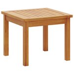 Ensemble de salle à manger de jardin 6 pièces avec coussins en bois d'acacia