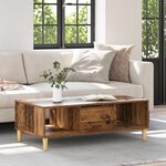 vidaXL Table basse Bois ancien 103 5 x 60 x 35 cm Bois d'ingénierie
