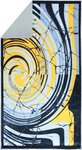 Tapis d'intérieur TOURBILLON 120 x 180 cm - Jaune