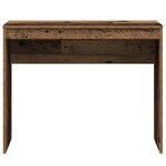 vidaXL Bureau vieux bois 90x40x72 cm bois d'ingénierie
