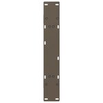 vidaXL Pieds de table à manger en forme de A  2 pièces  70 x (72-73) cm  acier