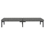 Salon de jardin meuble d'extérieur ensemble de mobilier 7 pièces avec coussins résine tressée gris foncé 02_0017287